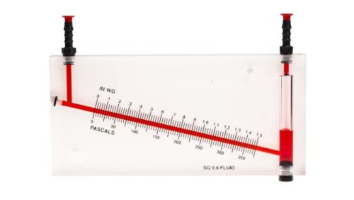 Manometr cieczowy 0 → 375Pa RS PRO