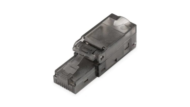 Wtyk modularny RJ45 kat.6A, 10GbE, UTP, nieekranowany, beznarzędziowy, AWG 27-22 DN-93633