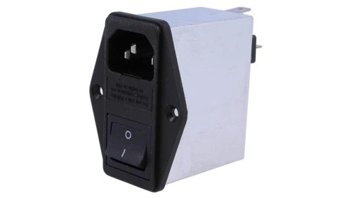 Złącze zasilające AC gniazdo męskie 10A 250VAC IEC 60320 4304.4045