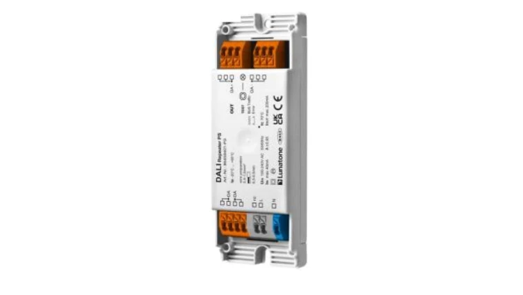DALI Repeater mit PS 200mA DE Sterowanie LUNATONE - 86458401-PS