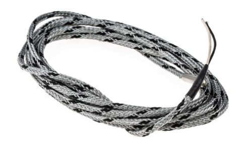 Termopara typ J do +600C 20mm kabel 2.5m, Stal nierdzewna 316L Zgodność z RoHS