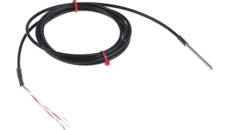 Termopara typ PT 100, -50C do +250C 50mm kabel 2m, Stal nierdzewna
