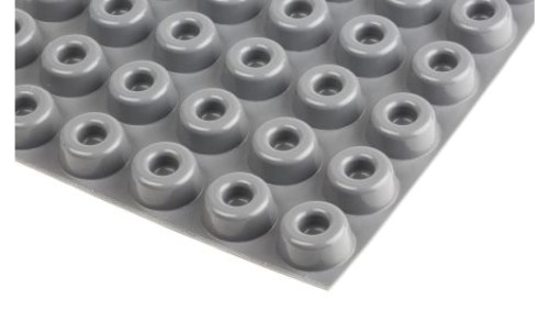 Nóżki antywibracyjne, 22.3mm, Okrągła