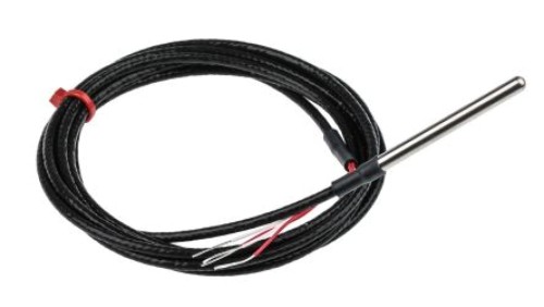 Termopara typ PT 100, -50C do +250C 50mm kabel 2m, Stal nierdzewna