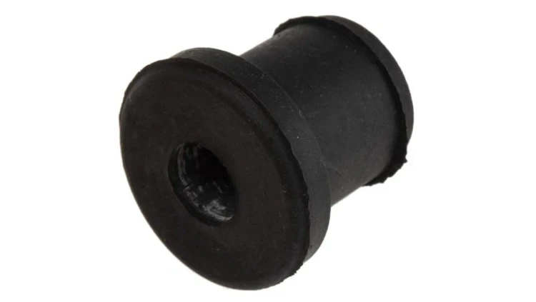 Mocowanie antywibracyjne, M10, Ø 27mm, H 16mm, 0, materiał: Guma naturalna 50 Shore A, RS PRO