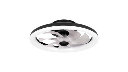 Plafon Led Flip 36W+15W 3CCT wentylator 40cm czarn