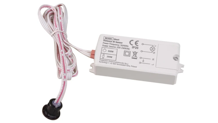 Włącznik bezdotykowy na podczerwień 5A Maclean Energy MCE84 110-240V/AC, 50/60Hz MCE84