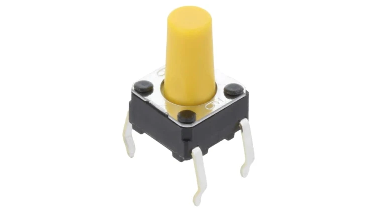 Mikroprzełącznik TACT SPST-NO Poz 2 0,05A/24VDC THT B3F-1072
