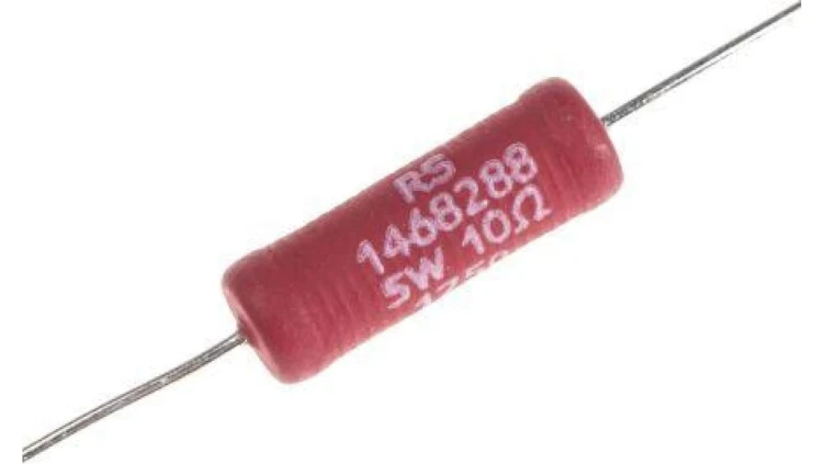 Rezystor 10 5W 5 20ppm/C drutowy RS PRO /5szt./