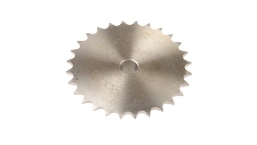 Koło łańcuchowe drabinkowe, 28 zębów, 05B-1, Pilot, śr otworu: 14mm, śr toczna: 85.07mm, Stal