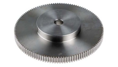 Koło zębate walcowe, moduł: 1, l.zębów: 120, śr. piasty: 60mm, śr. otworu: 12mm, Stal nierdzewna