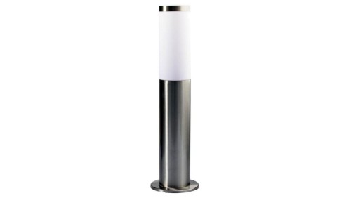 Lampa Ogrodowa LED Słupek E27 TUBA NISKA SATYNOWA 45cm