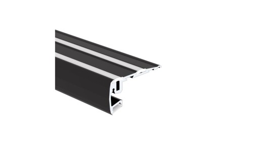 Profil Led STEP 3m czarny czarny anodowany KLUŚ