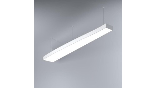 Oprawa MI-WAVE-01, zwieszana, bez LED i zasilacza, IP20, biały laker mat KLUŚ