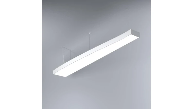 Oprawa MI-WAVE-01, zwieszana, bez LED i zasilacza, IP20, biały laker mat KLUŚ