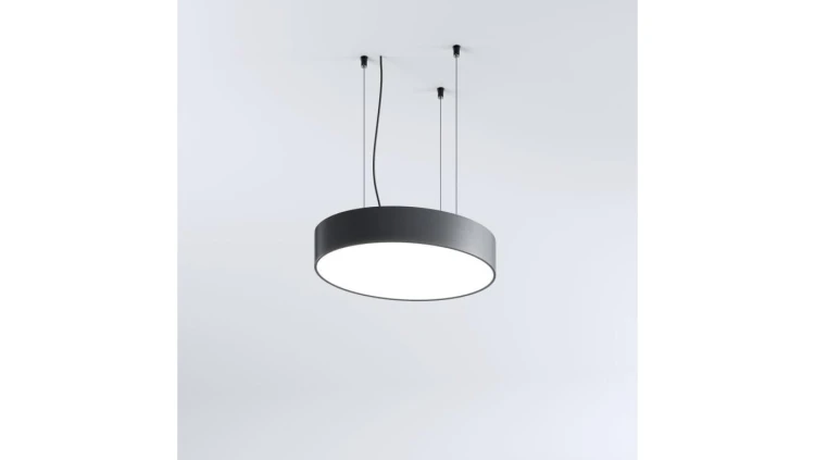 Oprawa MI-BUBBLE-01, zwieszana, bez LED i zasilacza, IP20, czarny anodowany KLUŚ