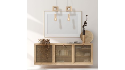 Lampa podłogowa dekoracyjna czarno-złota z serii REMI GOLD K-4358 Kaja Lighting