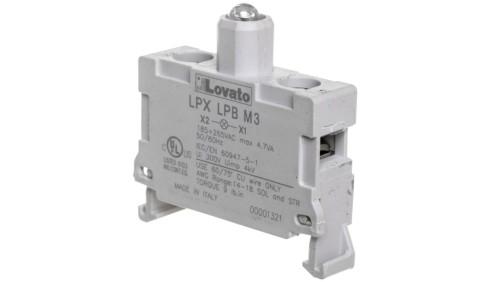 Oprawka z LED zielona 185-265V AC światło ciągłe LPXLPBM3