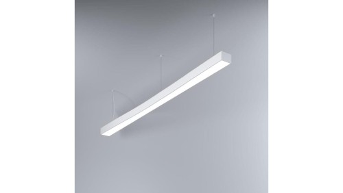 Oprawa MI-WAVE-04, zwieszana, bez LED i zasilacza, IP20, biały lakier mat KLUŚ