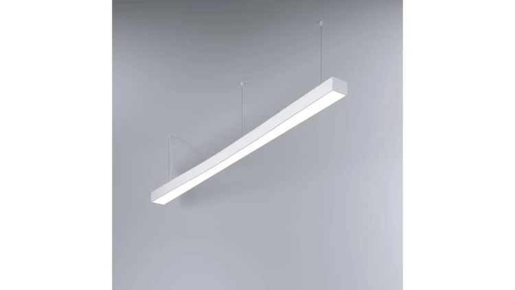 Oprawa MI-WAVE-04, zwieszana, bez LED i zasilacza, IP20, biały lakier mat KLUŚ