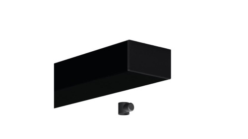 BOX-M600 5-pol, L-600mm, anodowany czarny KLUŚ