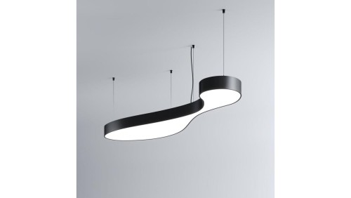 Oprawa MI-BUBBLE-03, zwieszana, bez LED i zasilacza, IP20, czarny anodowany KLUŚ