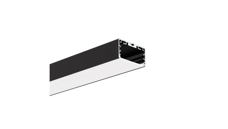 Profil Led LIPOD-50 2m czarny anodowany KLUŚ