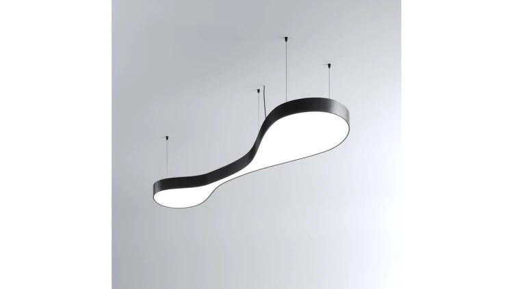 Oprawa MI-BUBBLE-04, zwieszana, bez LED i zasilacza, IP20, czarny anodowany KLUŚ