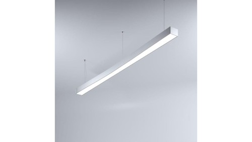 Oprawa MI-WAVE-04, zwieszana, bez LED i zasilacza, IP20, srebrny anodowany KLUŚ