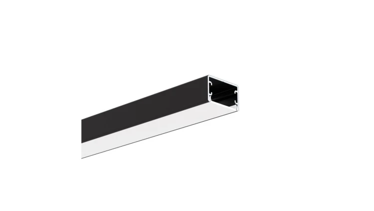 Profil Led GLAZA-LL 2m czarny anodowany KLUŚ
