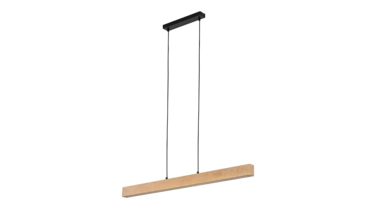 Lampa wisząca podłużna szer. 96cm z drewna TEO LED M 6615 TK Lighting