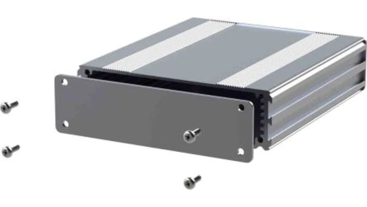 Obudowa urządzeń elektronicznych, aluminiowa, Srebrny, 160 x 108.5 x 30mm, RS PRO