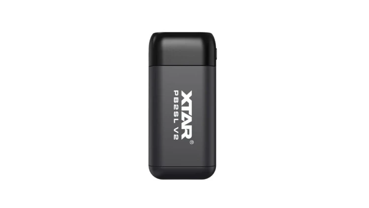 Ładowarka / power bank do akumulatorów cylindrycznych Li-ion 18650 / 20700 / 21700 Xtar PB2SL V2 czarny
