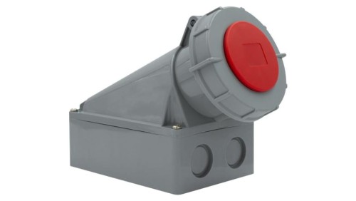 Gniazdo siłowe stałe 63A 5p /VC/ IP67