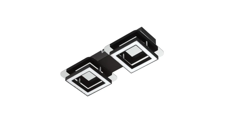 Oprawa sufitowa lampa natynkowa 2x5W, 600lm, 4000K, IP20, chrom, LIKYA-2 HOROZ