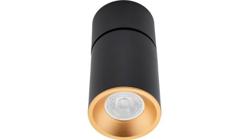 Oprawa Natynkowa Ruchoma GU10 czarno złota NIXA GOLDLUX