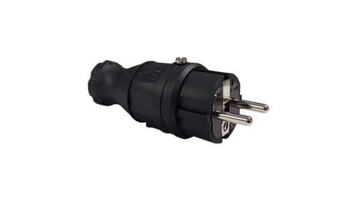 Wtyczka UniSchuko gumowa 16A 230V IP44 MXG-19 5894