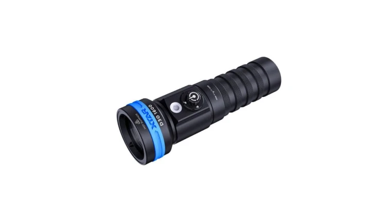 Latarka LED do nurkowania Xtar D30 - 1600lm z UV zestaw z ładowarką i akumulatorem