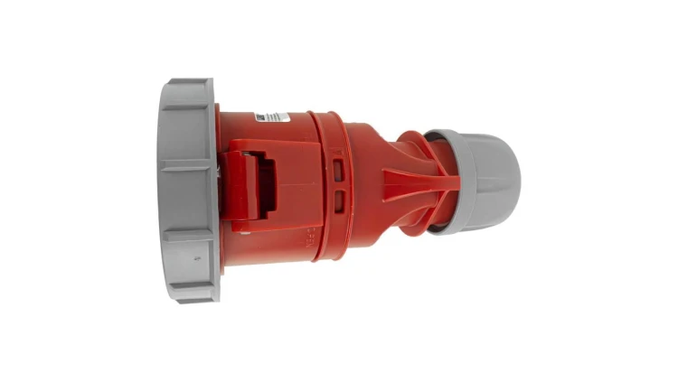 Wtyczka PCE 2252-6 złącze przemysłowe - zasilające 32A 3p n e 6h 400V IP67 6814