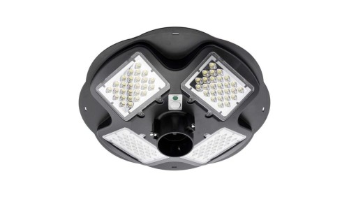 Lampa uliczna latarnia solarna LED 200W IP65 mikrofalowy czujnik ruchu + Pilot