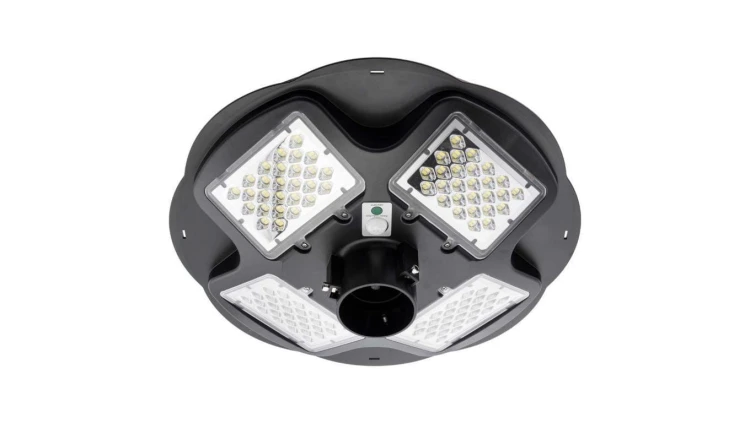Lampa uliczna latarnia solarna LED 200W IP65 mikrofalowy czujnik ruchu + Pilot