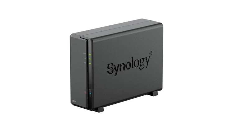 Synology DS124 1-zatokowy serwer NAS, ARM, 1GB RAM, 1GbE RJ-45, Tower