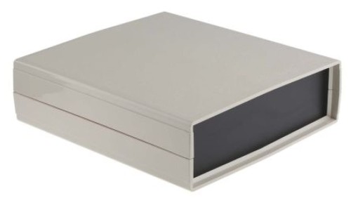 Obudowa urządzeń elektronicznych, ABS, Szary, 231 x 212 x 67mm, RS PRO