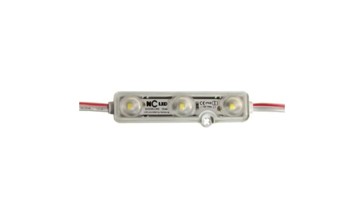 Moduł LED 3x2835 IP68 4000K 1W NC Lens Samsung