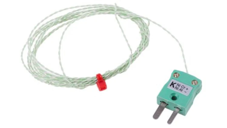 Termopara typ K do +250C 2m kabel 2m IEC