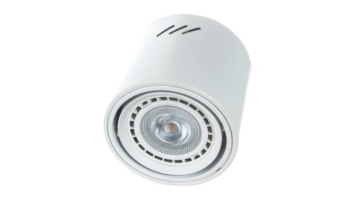 Designerski kinkiet z dwoma kołami biały z serii PERO K-5324 Kaja Lighting