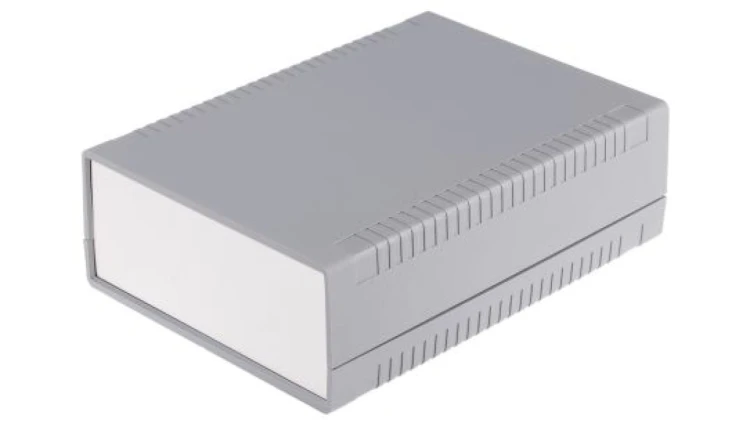 Obudowa urządzeń elektronicznych IP54, ABS, Szary, 190 x 140 x 60mm, RS PRO
