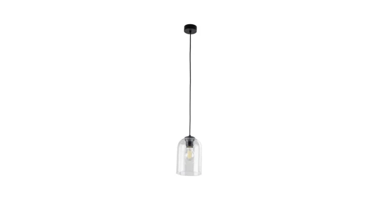Lampa wisząca ze szklanym, przezroczystym kloszem 1xE27 MOLLY TRANSPARENT 1 10300 TK Lighting