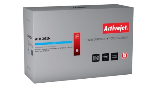 Toner Activejet ATH-261N (zamiennik HP 648A CE261A Supreme 11000 stron niebieski)