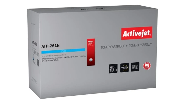Toner Activejet ATH-261N (zamiennik HP 648A CE261A Supreme 11000 stron niebieski)